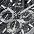 Defy Skyline Chronograph Skeleton 42mm - Black-Toned on Bracelet