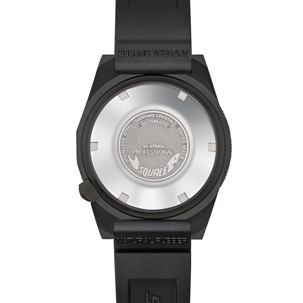 1521 PVD 42mm - Black on Rubber Strap
