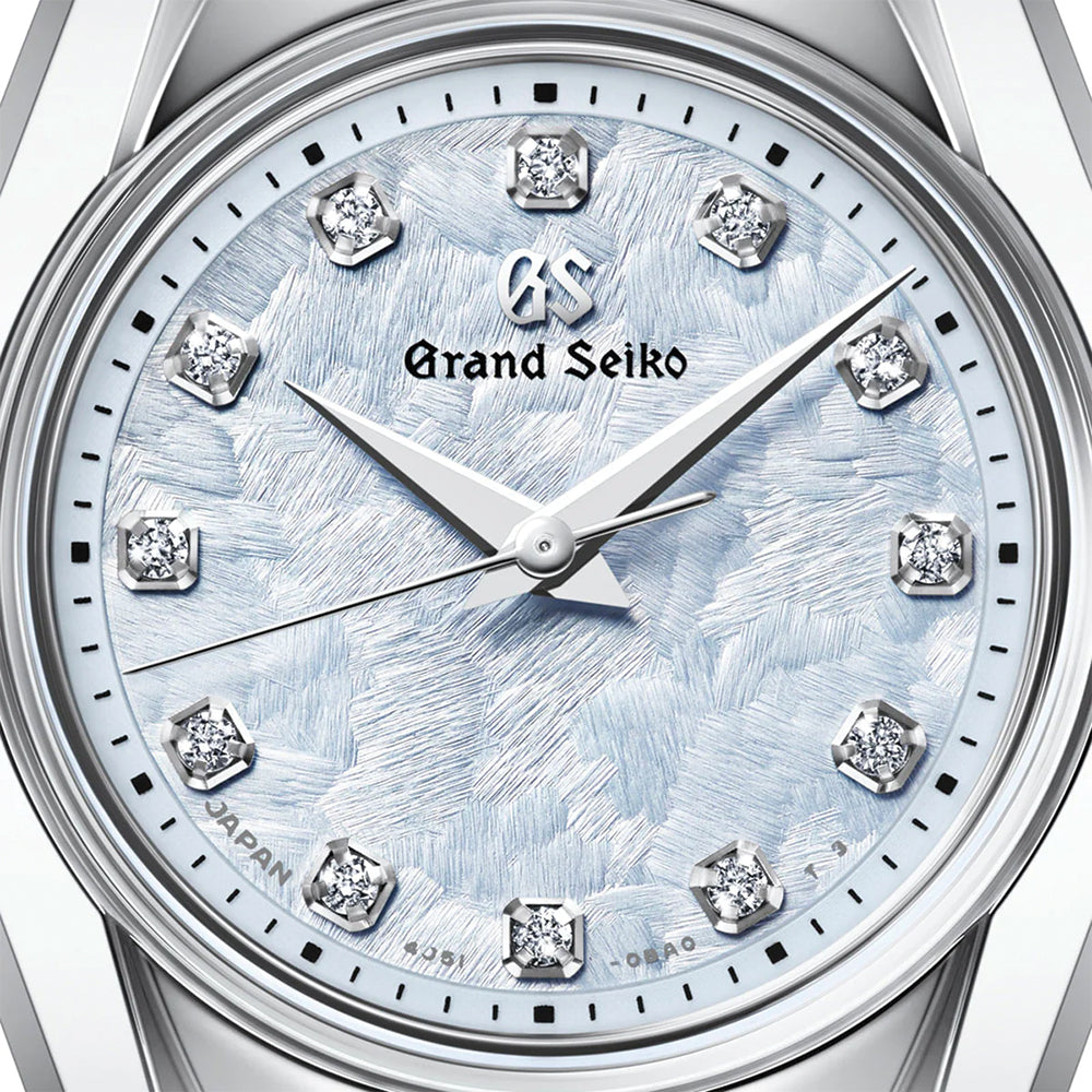 STGF389 “Spring Breeze” Ladies Heritage with Diamonds 26mm - Blue on Bracelet