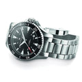 Khaki Navy Scuba Auto 40mm - Black on Bracelet