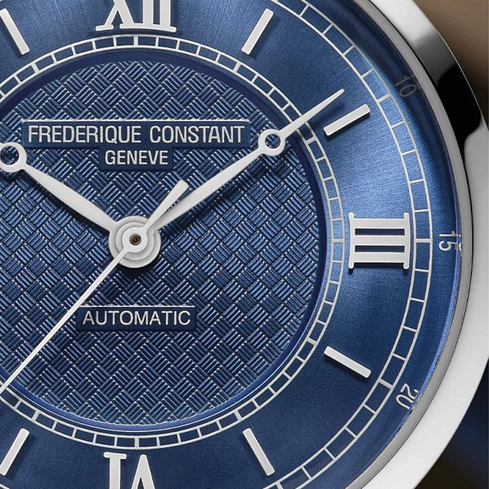 Classics Premiere Automatic 38.5mm - Blue on Leather Strap