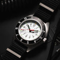 SSNAV No Date 41mm - Arctic on Nylon Defense Standard Strap