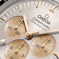 Speedmaster Moonwatch Professional Moonshine™ Gold and Steel 42mm ‑ Silver on Leather Strap