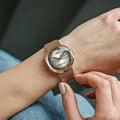 Commander Shade Rose Gold PVD 37mm - Silver on Bracelet