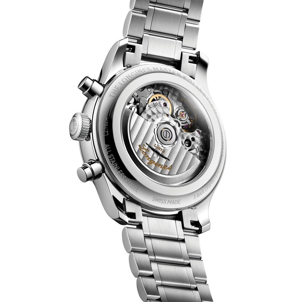 Master Chrono Moonphase 41mm - Silver on Bracelet