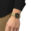 Seastar 1000 Quartz GMT Gold/Steel 40mm - Black on Bracelet