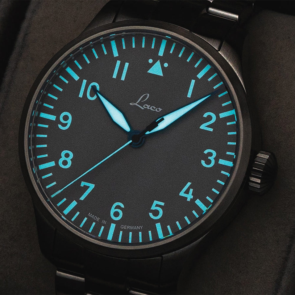 Pilot Watch Basic Augsburg MB Automatic 42mm - Grey on Bracelet