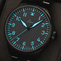 Pilot Watch Basic Augsburg MB Automatic 42mm - Grey on Bracelet