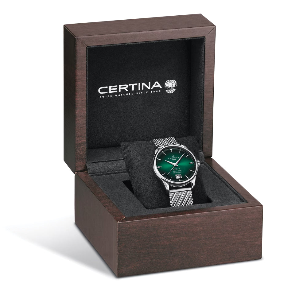DS-1 Big Date Special Edition 41mm - Green on Bracelet