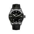 Fifty Fathoms Bathyscaphe Ceramic 43.6mm - Black on Sail-Canvas Strap