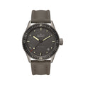 Fifty Fathoms Bathyscaphe Titanium 43mm - Anthracite on Sail-Canvas Strap