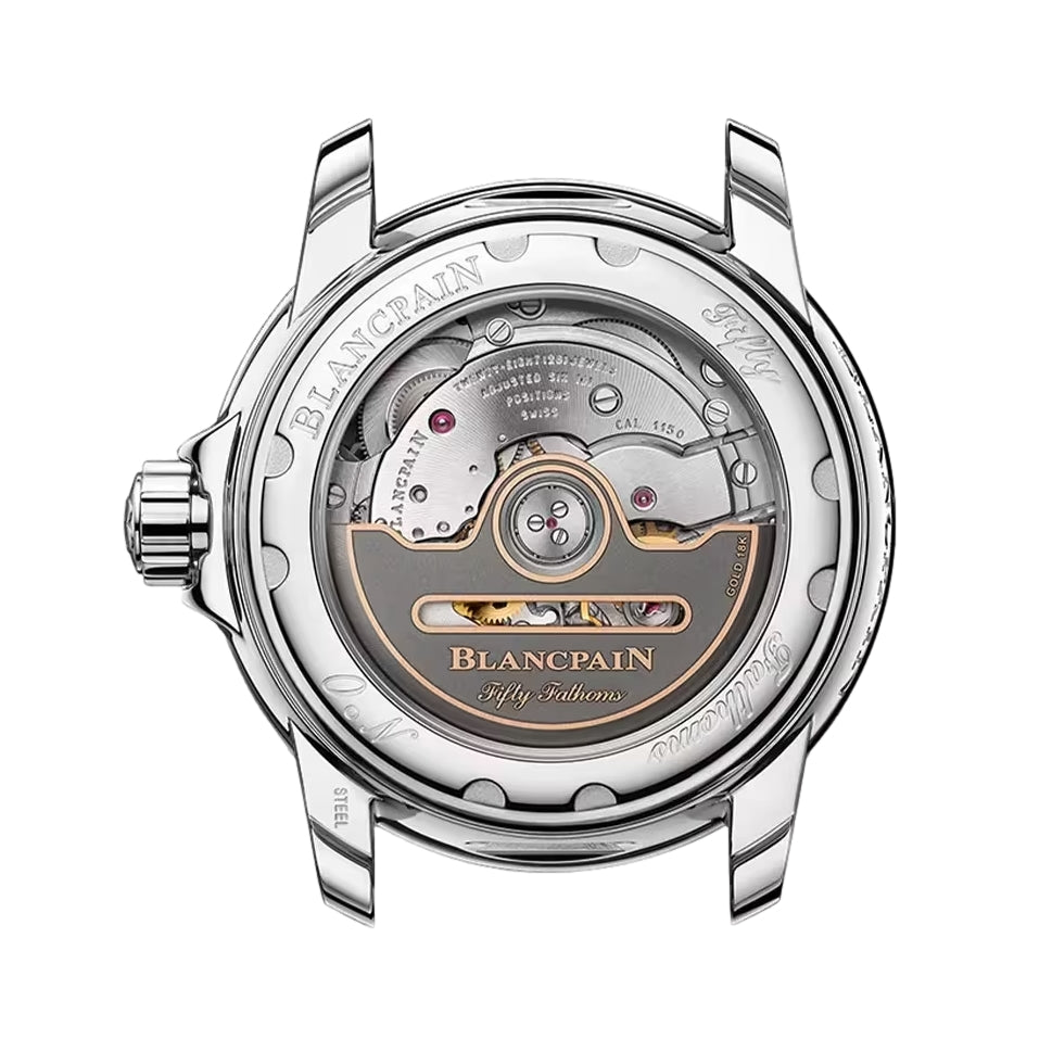 Fifty Fathoms Stainless Steel 38mm - Black on Bracelet