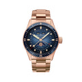 Fifty Fathoms Bathyscaphe Quantième Complet Phases de Lune Red Gold 43mm - Blue on Bracelet