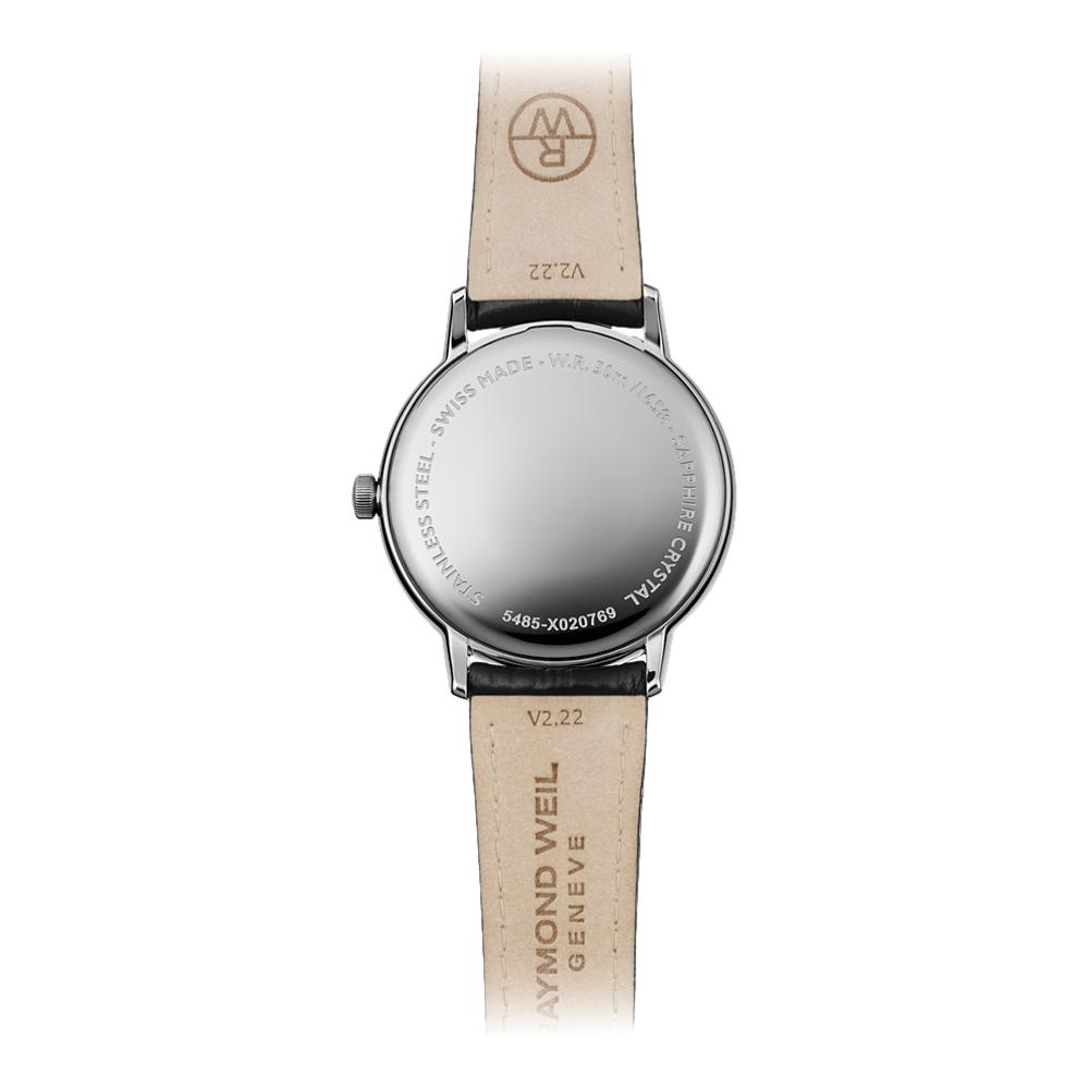 Toccata Classic Quartz 39mm - White on Leather Strap