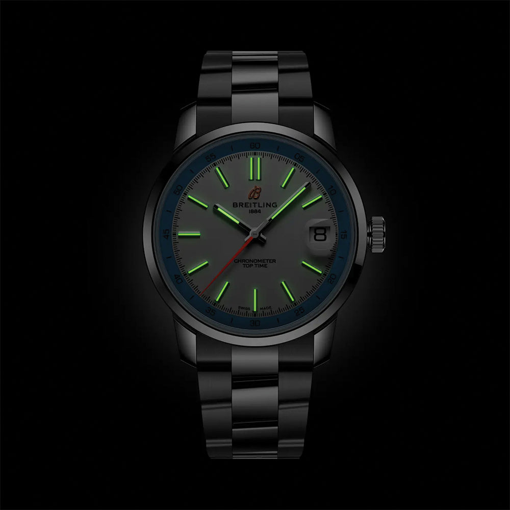 Top Time B31 38mm - White on Bracelet