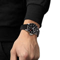 Seastar 1000 GMT Quartz 40mm - Black on Rubber Strap