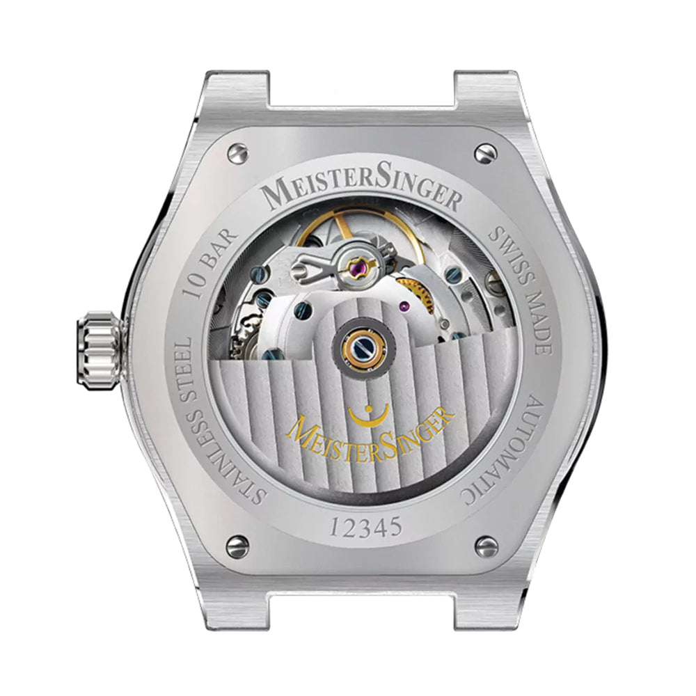 Kaenos Open Date 40mm - Grey on Bracelet