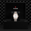 1926 Rose Gold Two-Tone 36mm - White, Diamond-Set on Bracelet