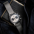 American Classic Intra-Matic Auto Chrono 40mm - White on Bracelet