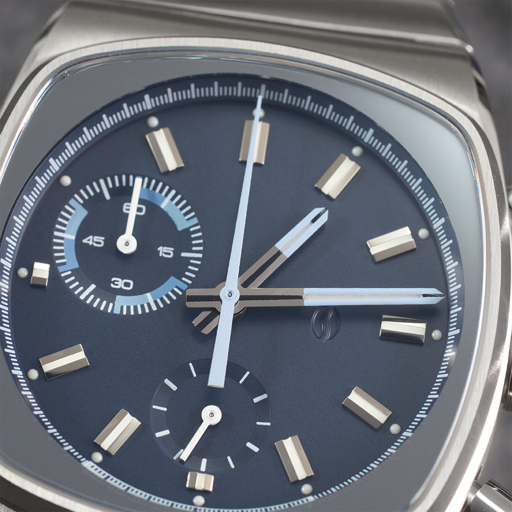 Brew Metric Teddy Baldassarre Edition 36mm - Blue on Bracelet