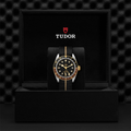 Black Bay GMT S&G Yellow-Gold Two-Tone 41mm - Black on Fabric Strap
