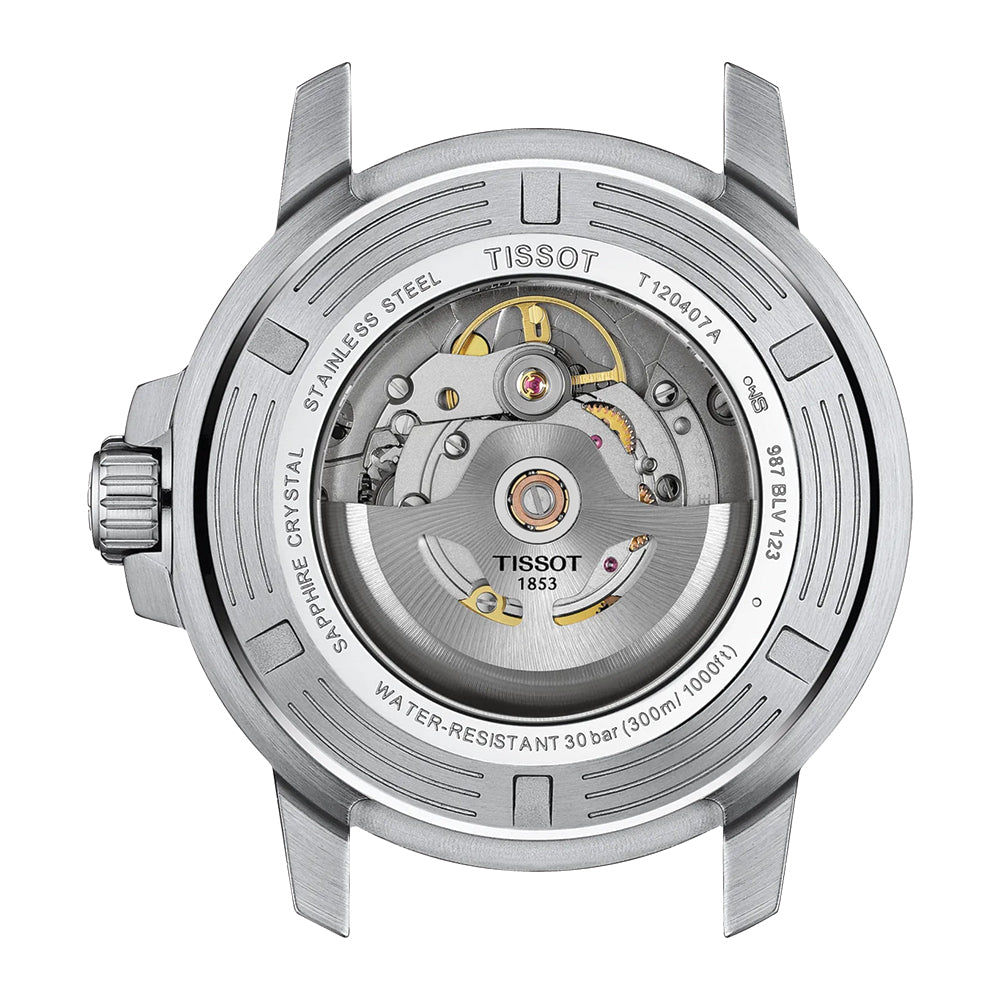 Seastar 1000 Powermatic 80 43mm - Blue on Rubber Strap