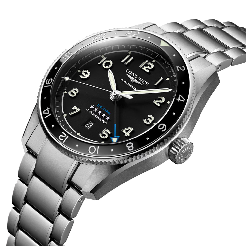 Spirit Zulu Time 42mm - Black on Bracelet