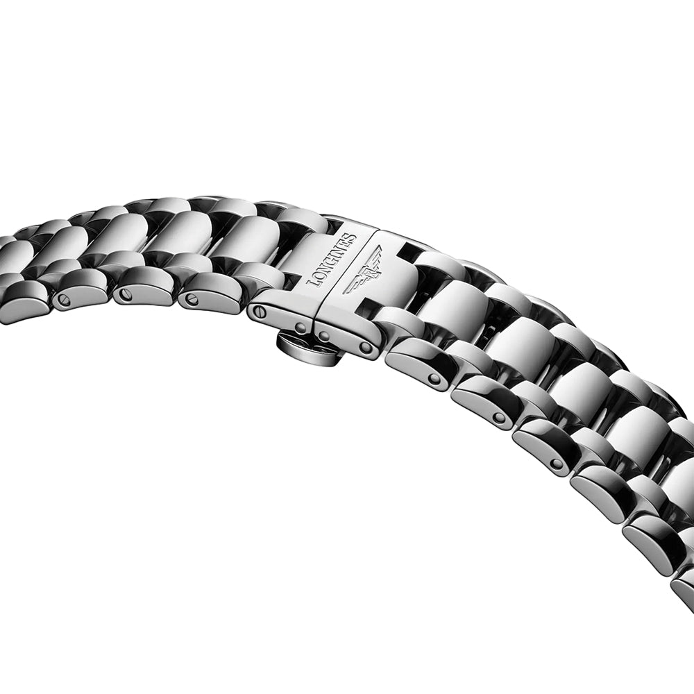 PrimaLuna Moonphase 34mm - Opaline Ivory on Bracelet