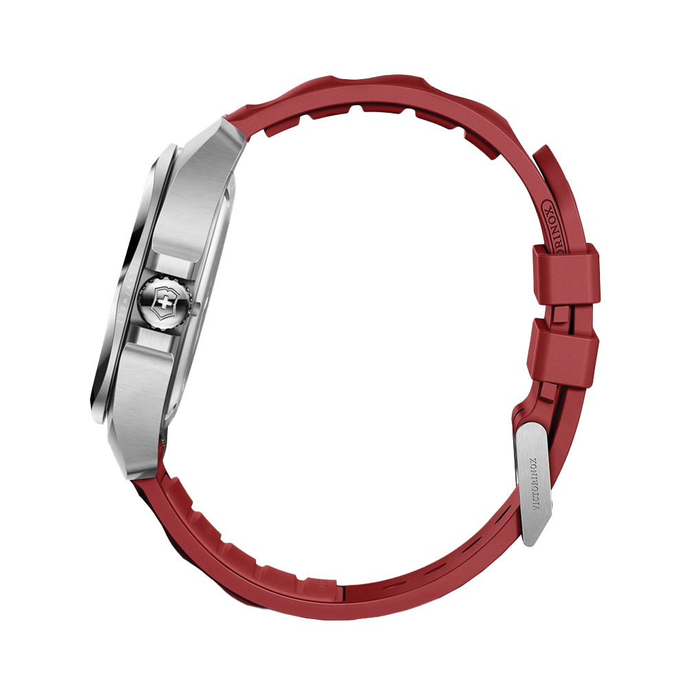 I.N.O.X. 41mm - Red on Rubber Strap