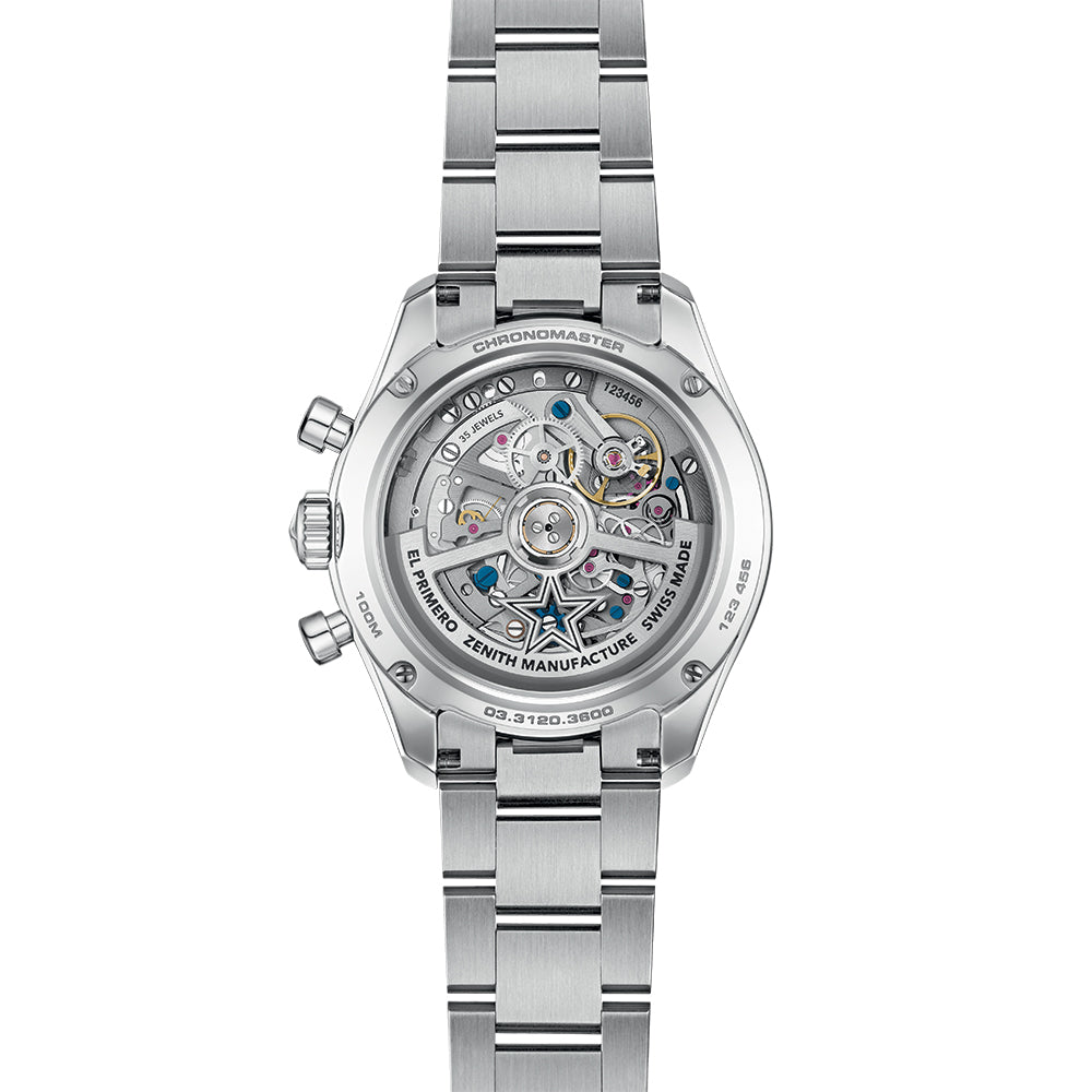 Chronomaster Sport 41mm - Grey on Bracelet w/ Extra Rubber Strap