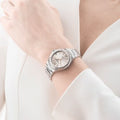 Riviera 10810 Quartz Date 33mm - Silver on Bracelet