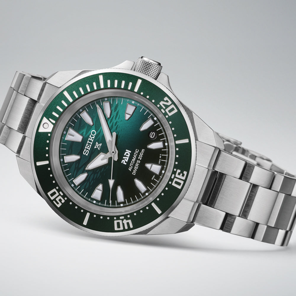 SRPL53 Prospex Mechanical Diver’s PADI Edition 41.7mm - Green on Bracelet