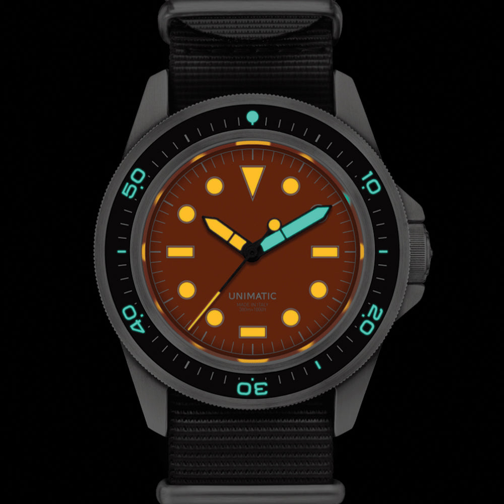 U1-PD3-OR Limited Edition 41.5mm - Orange on Strap