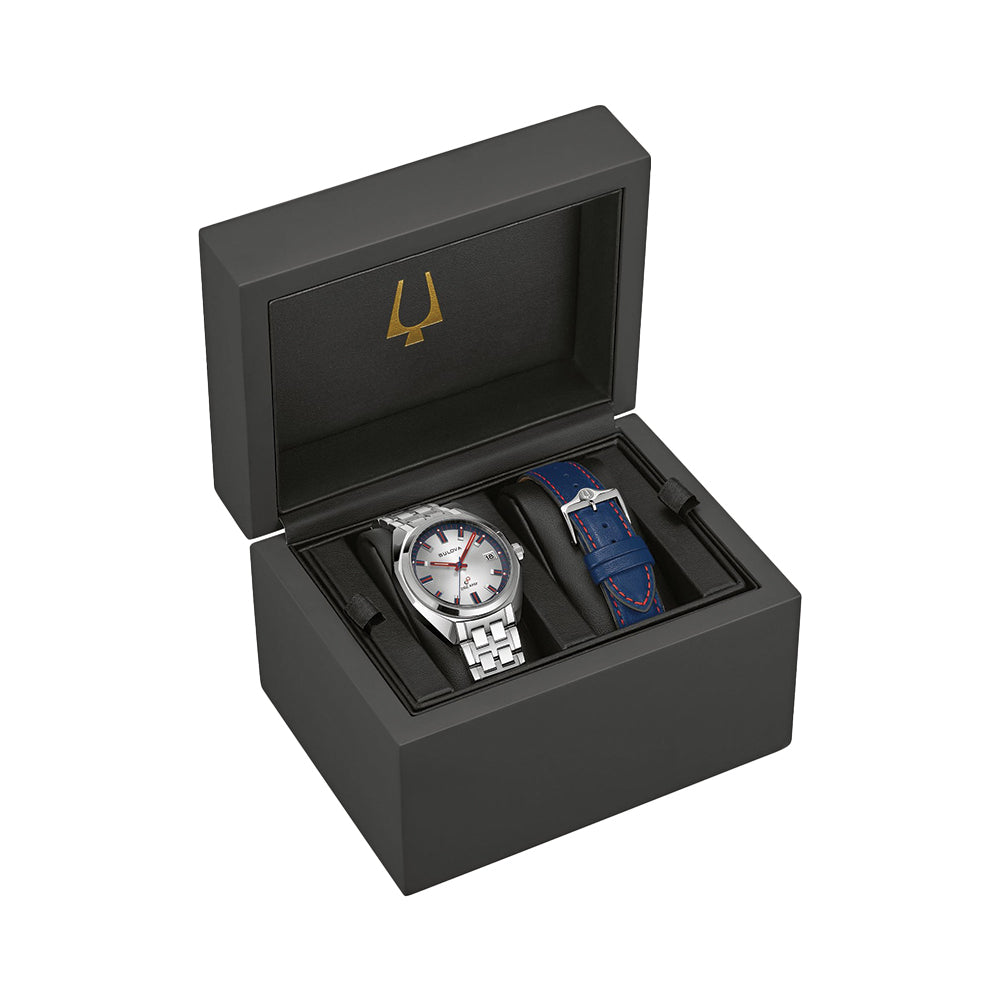 Jet Star 50th Anniversary Limited Edition 40mm - Silver on Bracelet and Leather Strap