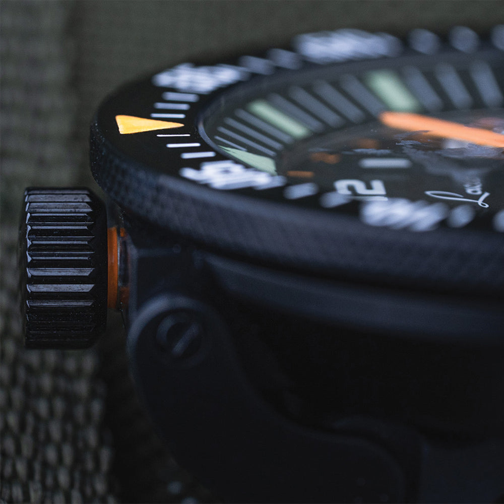 Squad Atacama UTC Quartz 46mm - Black on Rubber Strap