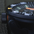Squad Atacama UTC Quartz 46mm - Black on Rubber Strap