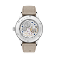 Club Campus Glass Back 36mm - Rose on Leather Strap