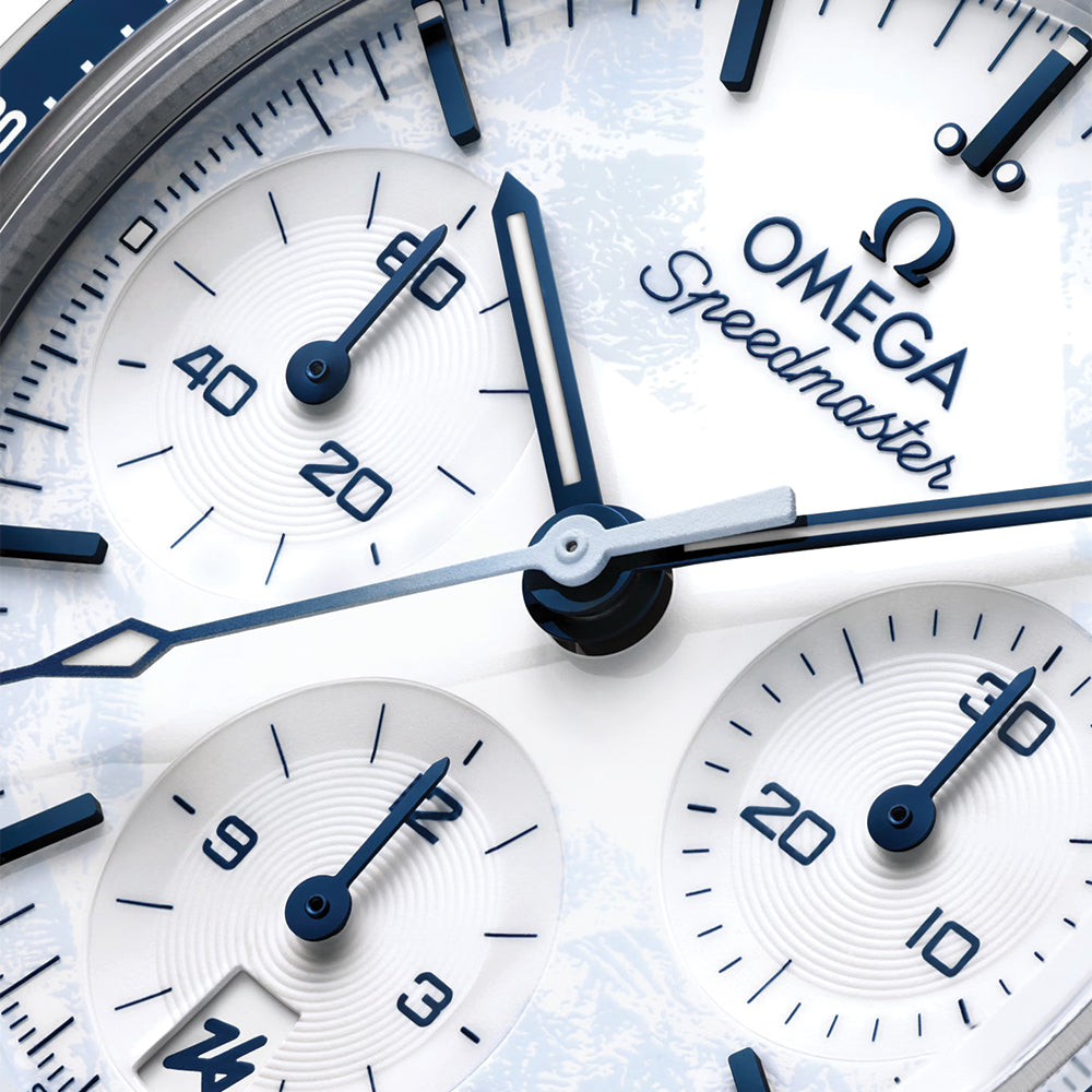 Speedmaster Milano Cortina 2026 38mm - White on Bracelet