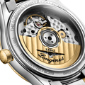 Master 2N Yellow Gold Tow-Tone 34mm - White, Mother-of-Pearl, Diamond-Set on Bracelet