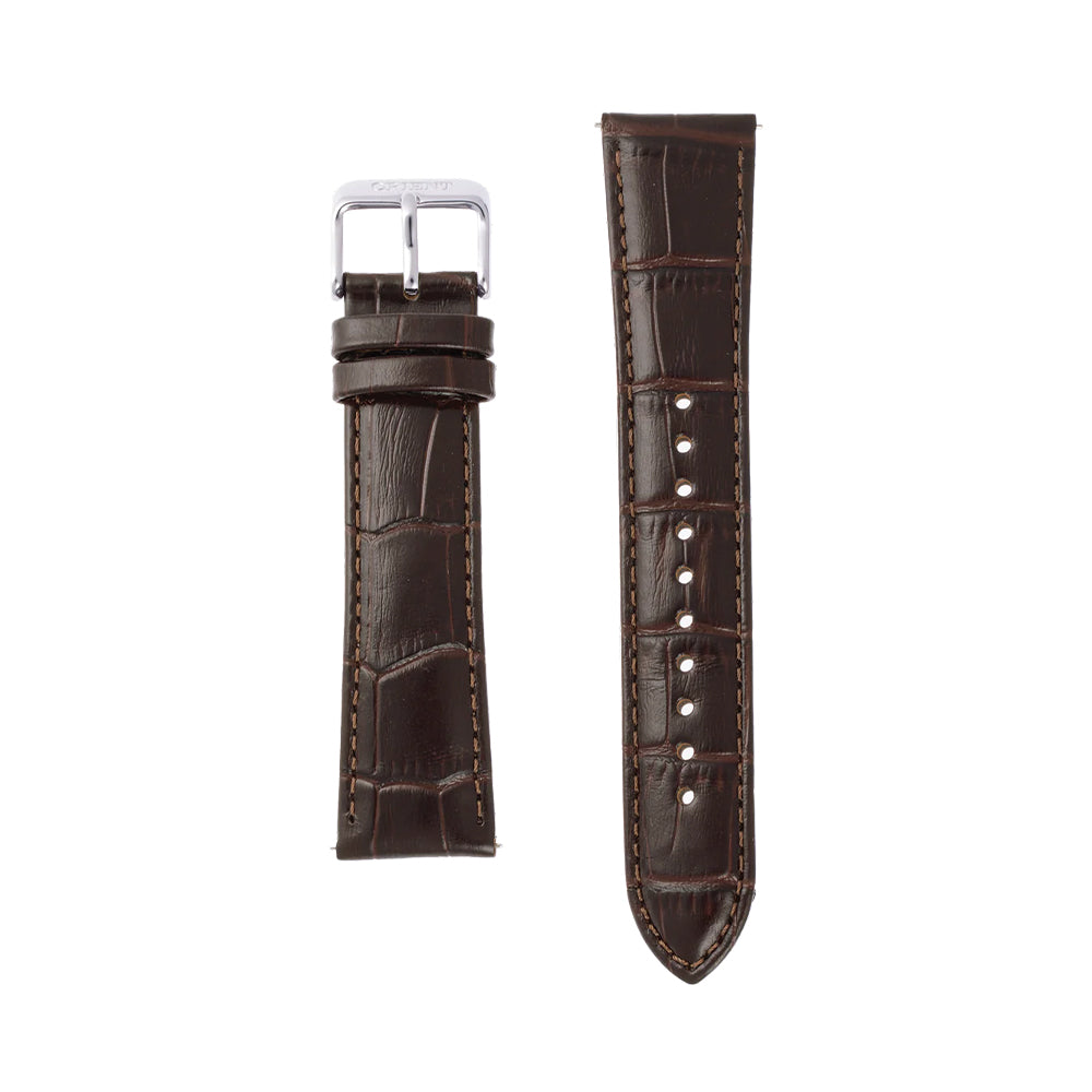Limited Edition Bambino Version 2 40.5mm - White on Leather Strap