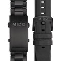 Ocean Star 600 Chronometer DLC - Black on Bracelet w/ Additional Rubber Strap