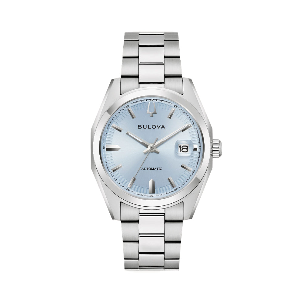 Classic Surveyor Automatic 39mm - Light Blue on Bracelet