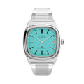 Timex® Automatic 1983 E Line 34mm - Blue on Bracelet