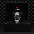1926 Rose Gold Two-Tone 39mm - Black, Diamond-Set on Bracelet