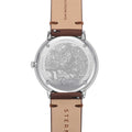 Hamburg Quartz 42mm - Grey on Leather Strap