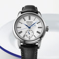 SPB495 Presage 40.2mm - White on Leather Strap