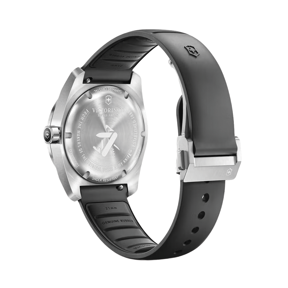Concept One Solar 39mm - Black on Rubber Strap