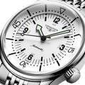 Legend Diver 39mm - White on Bracelet