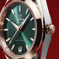 Seamaster Aqua Terra 150M Two-Tone Sedna™ Gold 30mm - Green on Bracelet