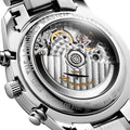 Master Collection Chrono Moonphase 40mm - Silver on Bracelet
